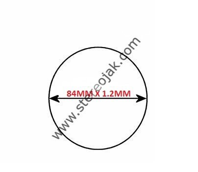 84mmx1.2mmx1.2mm teyp mekanik lastiği