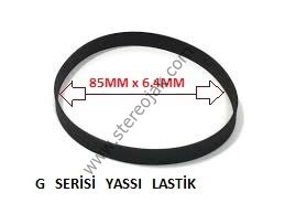 G-85 YASSI LASTİK ÇAP:85MM x 6.4MM