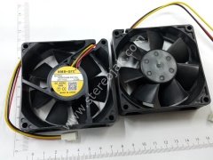 8X8X2.5 CM  DC24V 0.28AMPER  çift rulmanlı  3 kablolu fan