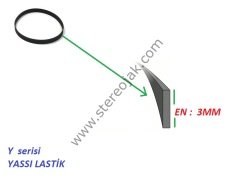 Y SERİSİ 78 x 3MM ( 78MM ENLİ LASTİK )