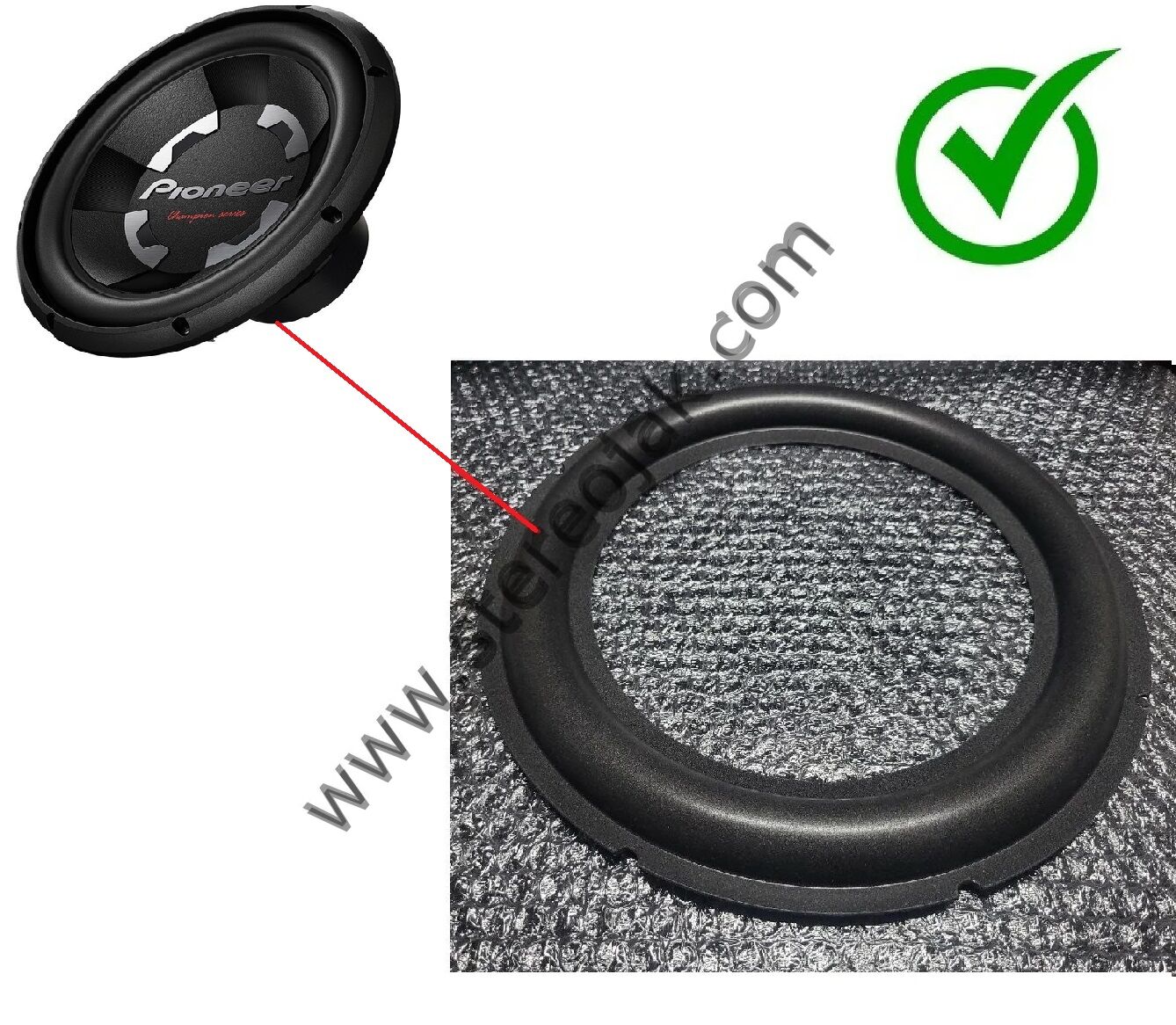 PIONEER TS-300S4 1400 WATT 30 CM BASS SUBWOOFER HOPARLÖR KÖRÜĞÜ 1.KALİTE