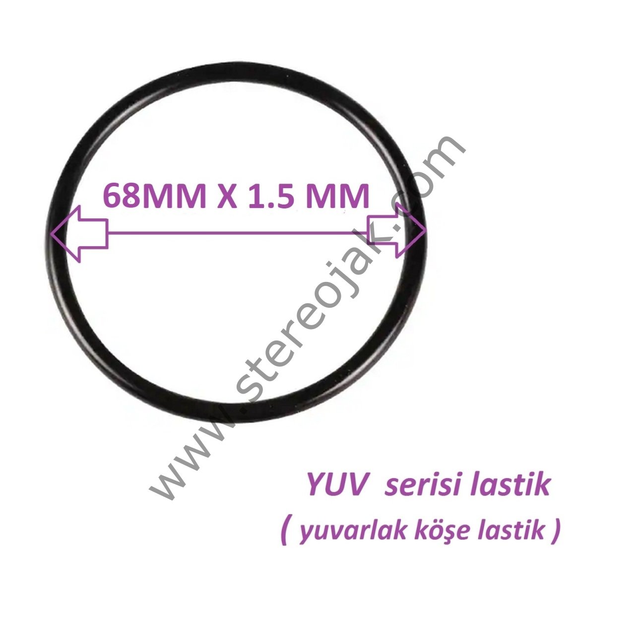 YUV 68X1.5MM ÇAP : 68MM X 1.5MM