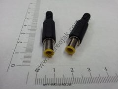 6mm sony  adaptör jak/konnektör  dc jak içi pimli/iğneli