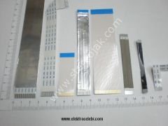 FLAT-187  AWM 2896 Lcd Panel Flex Cable AWM 2896 LCD PANEL FLEX CABLE E52853 80C VW-1 Uzunluk: 10cm Pin sayısı: 60 p