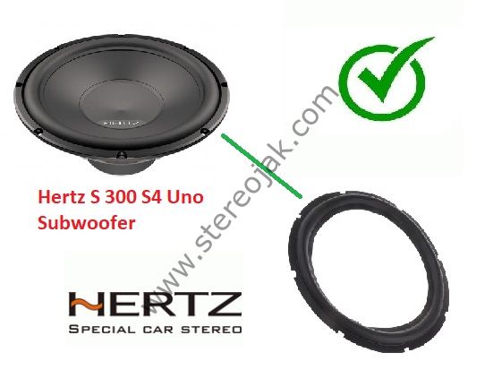 Hertz S 300 S4 Uno Subwoofer Uyumlu Hoparlör Körüğü 1.SINIF