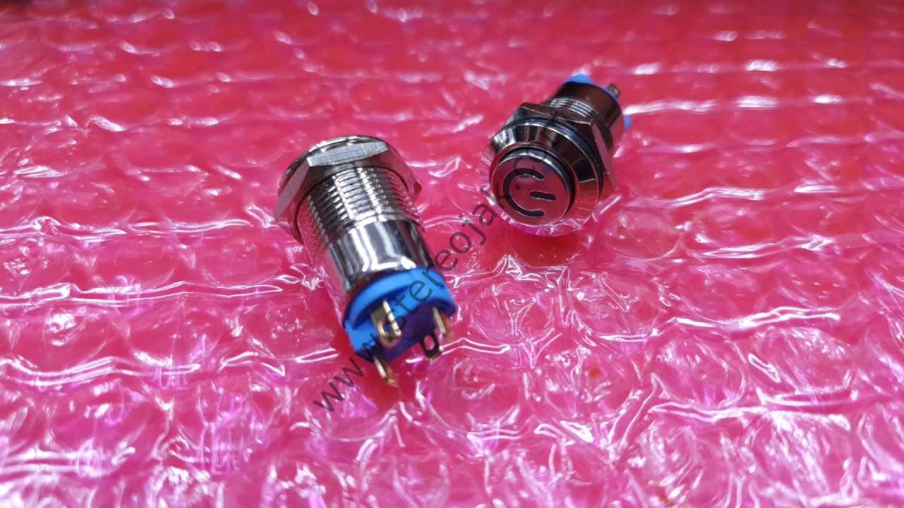 12MM  AÇMA KAPAMA/ONOFF  ANAHTAR IŞIKLI  12V