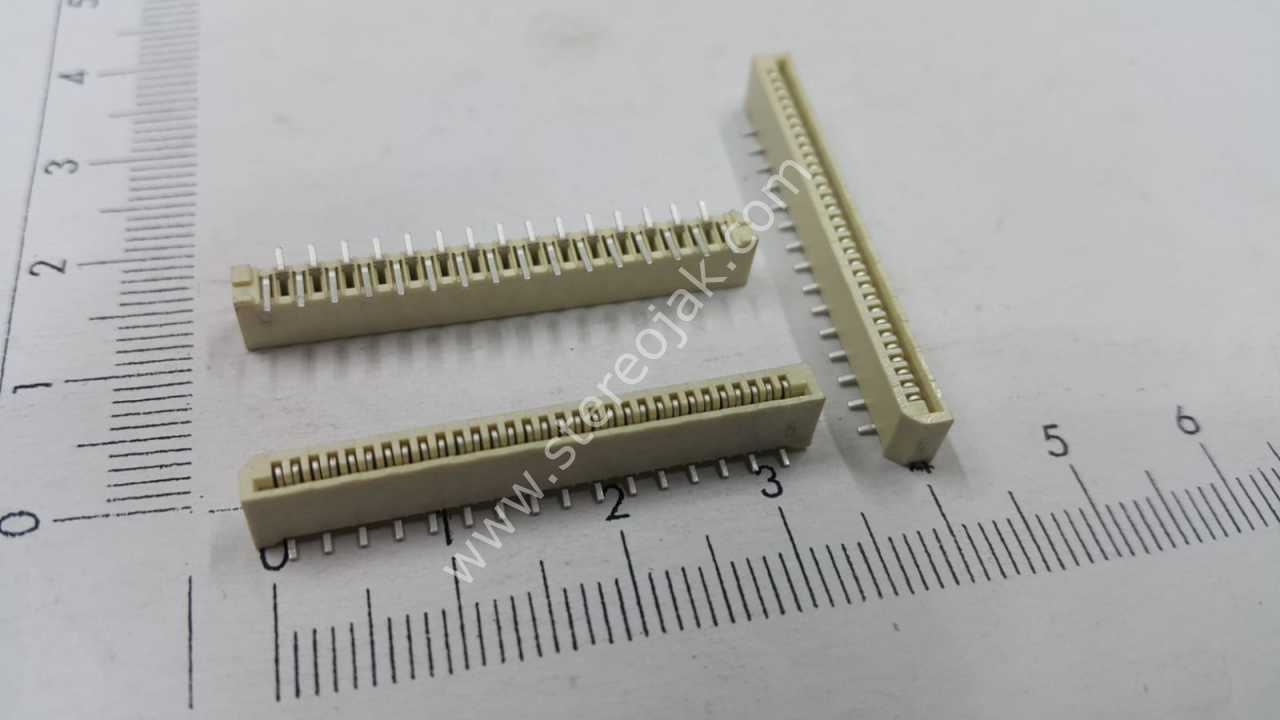 31 pin   180 derece dik flat/flex/film ploter kafa kablo yuvası
