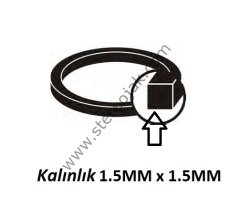 CD-22 ÇAP : 22MM x1.5MM CD- DVD PLAYER LASTİK ( BELT )