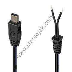 Kablolu Mini USB , Adaptör Kablosu , 1.2 Metre