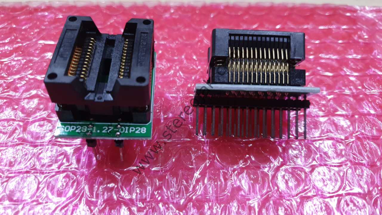 SOP28 /DIP28 Soket Adapter Converter Programmer adaptör çevirici  entegre Test Soket