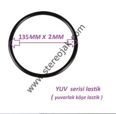 YUV 135X2MM ÇAP : 135MM X 2MM , İkiye Katlı 220MM Lastik