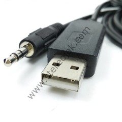 USB ERKEK   3.5MM  STEREO  KABLO  1 METRE