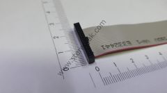 30 pin  23mm eninde  soketli   20 cm   flat  kablo