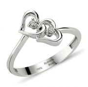 Pırlantalı Kalbim Seninle Yüzüğü