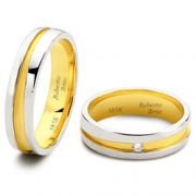 Evlilik Yüzüğü Alyans Modelleri Eterno Serisi-39