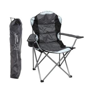 Summit Berkley Yüksek Konforlu & Takviyeli Kamp Sandalyesi Slate Grey
