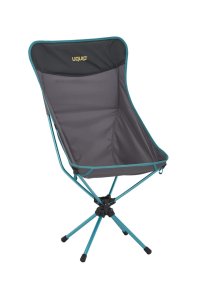 Uquip 3 Sixty Chair 360° Dönebilen Ultra Hafif Yüksek Konforlu Sandalye Antrasit