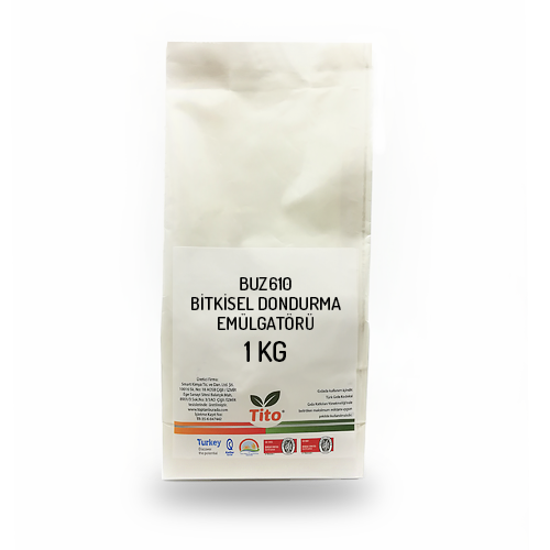 Buz610 Bitkisel Dondurma Emülgatörü 1 kg