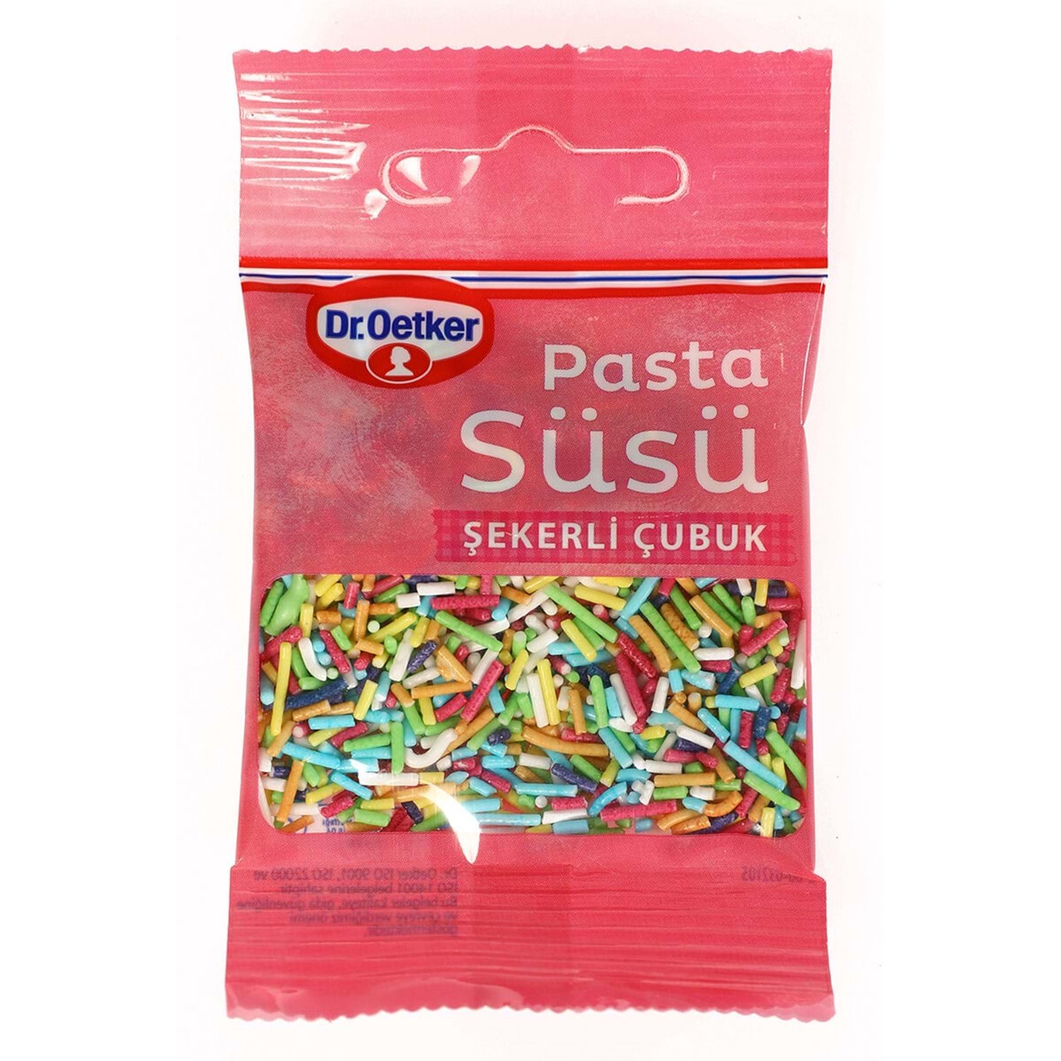 Karışık Şekerli Çubuk Pasta Süsleme Şekeri Granül Şeker 10 g