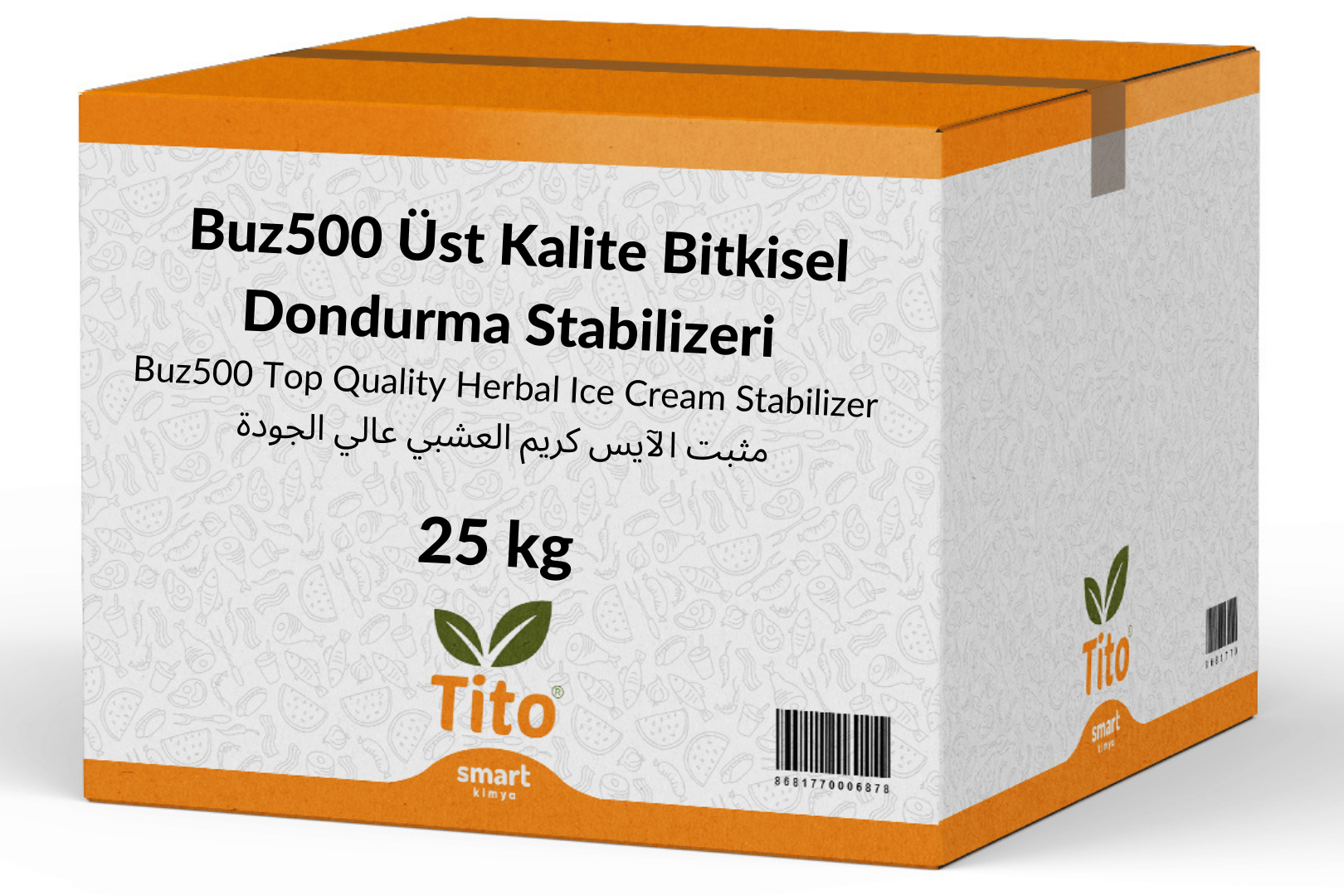Buz500 Üst Kalite Bitkisel Dondurma Stabilizeri 25 kg