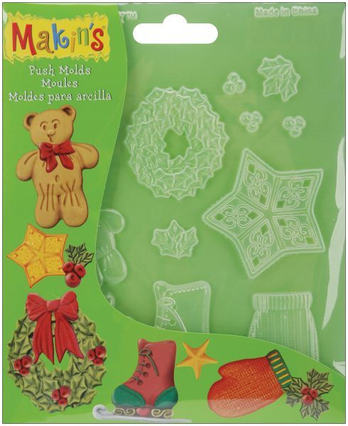 Makins Clay Plastik Yılbaşı Kalıbı 39007