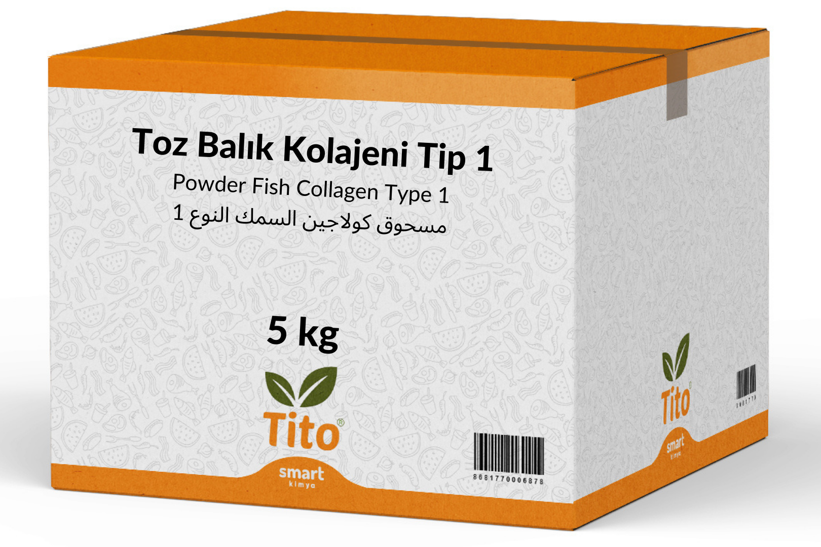 Toz Balık Kolajeni Tip 1 5 kg