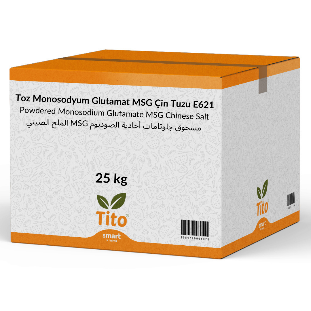 Toz Monosodyum Glutamat MSG Çin Tuzu E621 25 kg