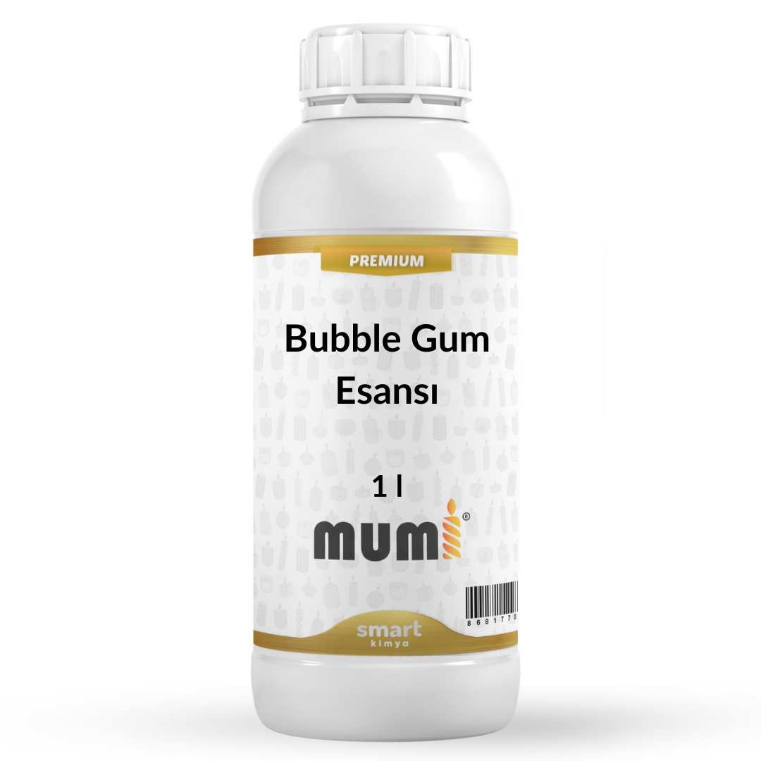 Premium Bubble Gum Mum Esansı 1 litre