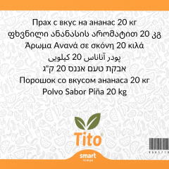 Toz Ananas Aroması 20 kg