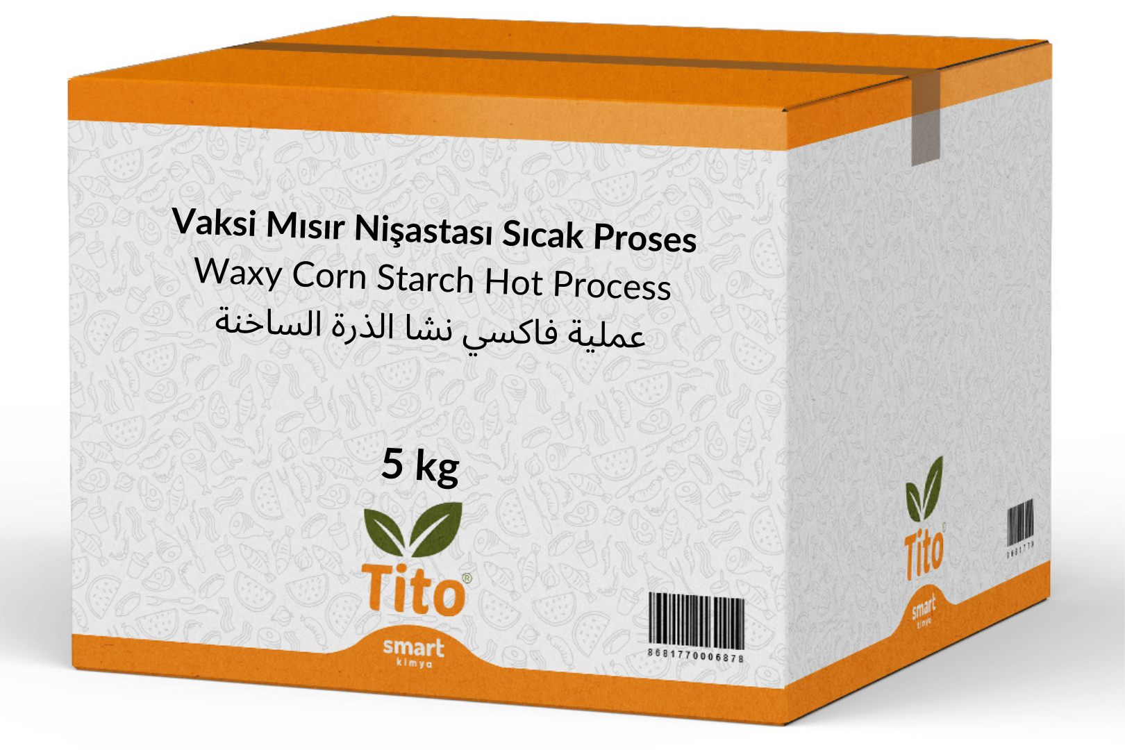 Vaksi Mısır Nişastası Sıcak Proses 5 kg