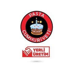 Kalp Şekilli Karton Pasta Altlığı Parfe 3 Adet