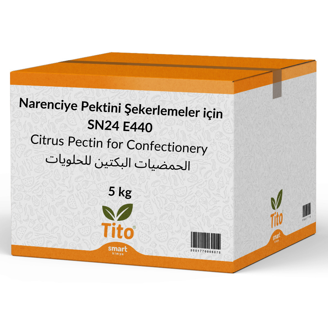 Narenciye Pektini SN24 E440 Şekerlemeler için 5 kg