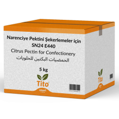 Narenciye Pektini SN24 E440 Şekerlemeler için 5 kg