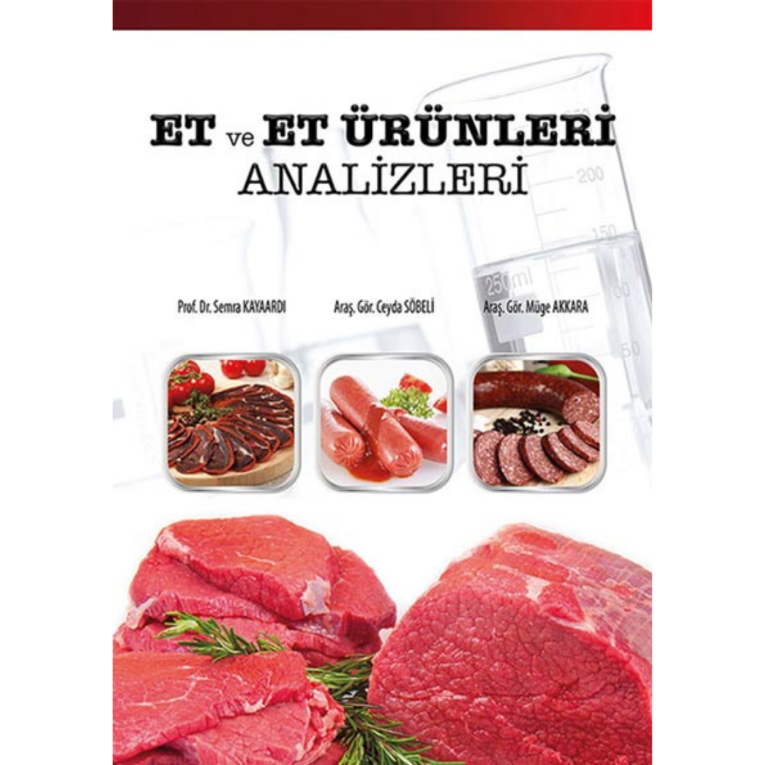 Et ve Et Ürünleri Analizleri Kitabı