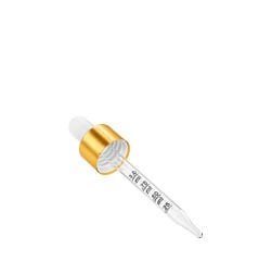 Cam Dereceli Metal Gold Kapak 18 mm 30 ml Şişe Uyumlu 3000 Adet