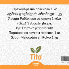 Toz Şeftali Aroması 1 kg