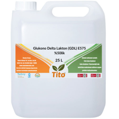 Glukono Delta Lakton GDL E575 %50lik 25 litre