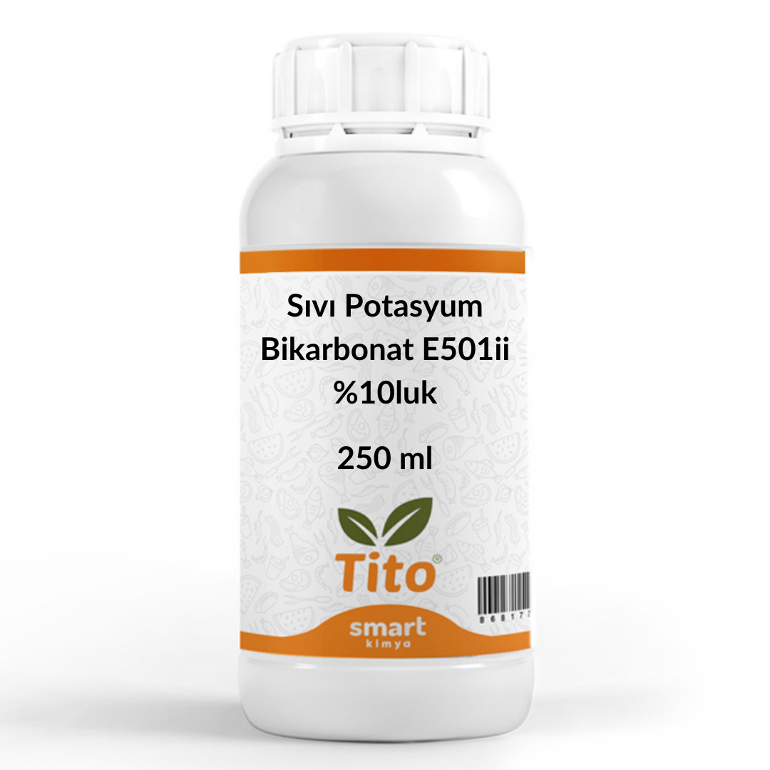 Sıvı Potasyum Bikarbonat E501ii  %10luk 250 ml
