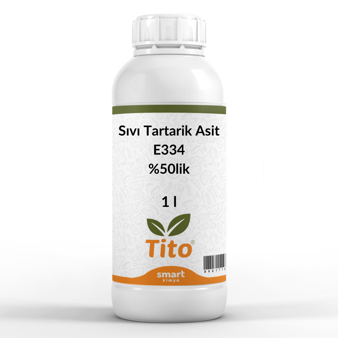 Sıvı Tartarik Asit E334 %50lik 1 litre