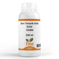 Sıvı Tartarik Asit E334 %50lik 250 ml
