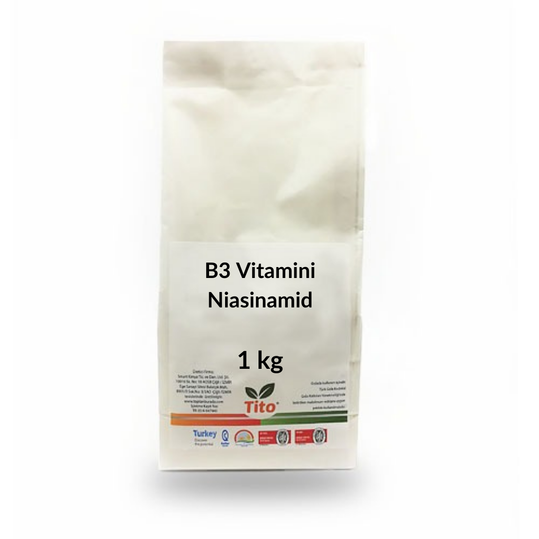 B3 Vitamini Niasinamid 1 kg