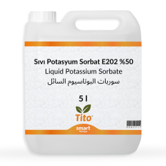 Sıvı Potasyum Sorbat E202 5 litre %50lik