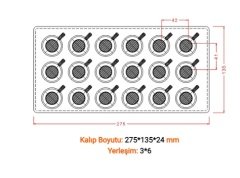 Fincan Şekilli Çikolata Kalıbı - No:11