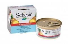 Schesir Fruit Ton Balıklı Ve Ananaslı Kedi Konservesi 75 Gr 14 Adet Skt:02/25