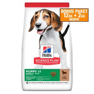 Hills Puppy Kuzu Etli Yavru Köpek Maması 12+2 Kg Skt:10/24