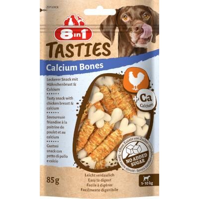 8 in 1 Tasties Calcium Bones Köpek Ödülü 85 gr 8 li SKT:11/26