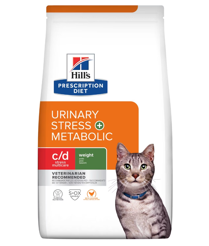 Hills Urinary C/D Stres And Metabolic Chicken Kedi İdrar Bakımı Ve Kilo Yönetimi 1,5 Kg SKT:08/25