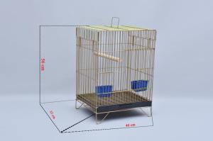 Canser Papağan Kafesi Küçük Sarı Galvaniz (C405)