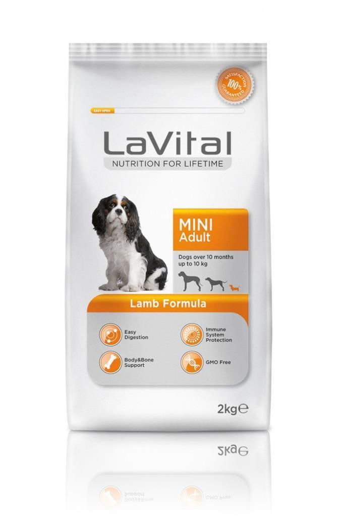 La Vital Mini Adult Kuzulu Yetişkin Köpek Maması 1.5 Kg Skt: