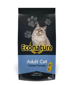 Econature Plus Tavuklu Yetişkin Kedi Maması 15 kg